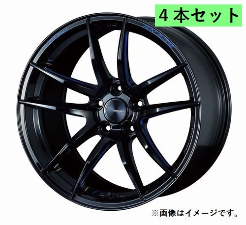 【個人宅発送可能】Weds ウェッズ 18×8.5J +52 5穴 PCD114.3 BBM ホイール 4本セット WEDS SPORT RN55M ウエッズ スポーツ アールエヌゴーゴーエム (72959)
