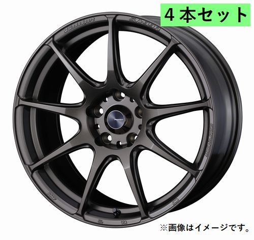 【個人宅発送可能】Weds ウェッズ 18×8.0J +42 5穴 PCD114.3 EJ-BRONZE ホイール 4本セット WEDS SPORT SA99R ウェッズ スポーツ エスエーキュウキュウアール (73914)