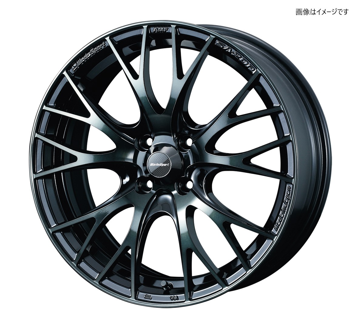 【個人宅発送可能】 Weds ウェッズ 16×6.5J +50 4穴 PCD100 WBC ホイール 1本 WEDS SPORT SA20R ウェッズ スポーツ エスエーニーマルアール (72721)
