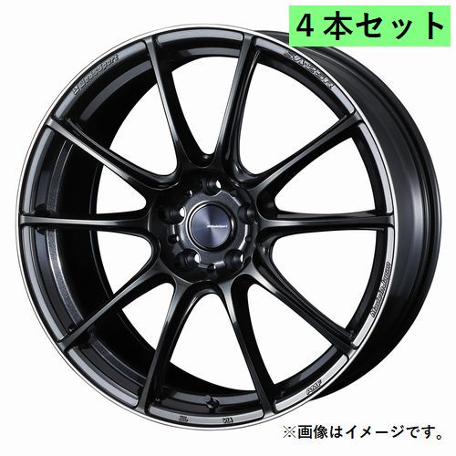 【個人宅発送可能】 Weds ウェッズ 20×9.5J +48 5穴 PCD114.3 METAL BLACK/F ホイール 4本 WEDS SPORT SA25R ウエッズスポーツ エスエーニーゴーアール (73832)|VENUS
