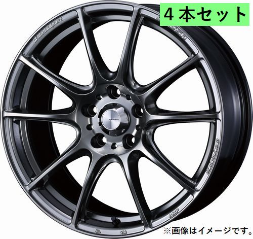 【個人宅発送可能】 Weds ウェッズ 20×9.5J +38 5穴 PCD114.3 PSB ホイール 4本 WEDS SPORT SA25R ウエッズスポーツ エスエーニーゴーアール (73829)|VENUS