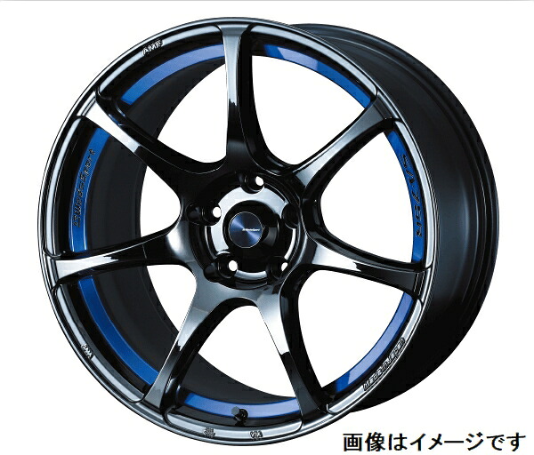 【個人宅発送可能】 Weds ウェッズ 17×6.5J +50 4穴 Rim Edge 5.04mm PCD100 BLC II ホイール 1本 Weds Sport SA-75R ウェッズスポーツ エスエーナナゴーアール (74040)