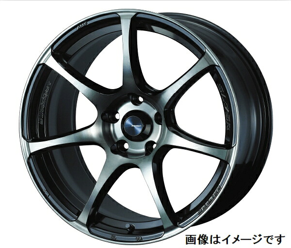 【個人宅発送可能】 Weds ウェッズ 18&times;9.5J +45 5穴 Rim Edge 3.19mm PCD100 R WBC ホイール 1本 Weds Sport SA-75R ウェッズスポーツ エスエーナナゴーアール (73993)｜ＶＥＮＵＳ