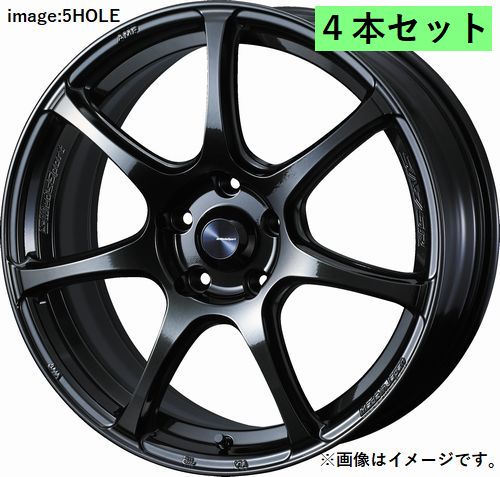 【個人宅発送可能】Weds ウェッズ 16&times;5.0J +45 4穴 Rim Edge 5.99mm PCD100 HBC II ホイール 4本セット Weds Sport SA-75R ウェッズスポーツ エスエーナナゴーアール (74017)｜ＶＥＮＵＳ