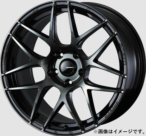 【個人宅発送可能】 Weds ウェッズ 18X7.5J +45 5穴 PCD114.3 WBC M14 ホイール 1本 WEDS SPORT SA27R ウェッズ スポーツ エスエーニーナナアール (74174)