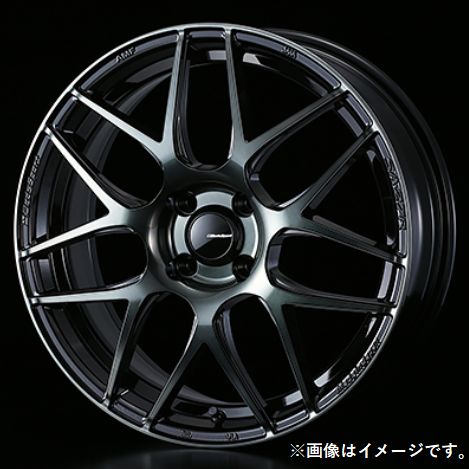 【個人宅発送可能】 Weds ウェッズ 16X6.5J +50 4穴 PCD100 WBC ホイール 1本 WEDS SPORT SA27R ウェッズ スポーツ エスエーニーナナアール (74162)