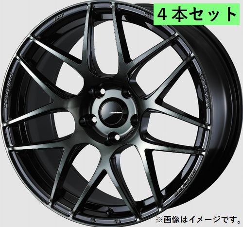 【個人宅発送可能】Weds ウェッズ 18X8.0J +42 5穴 PCD114.3 WBC M14 ホイール 4本セット WEDS SPORT SA27R ウェッズ スポーツ エスエーニーナナアール (74175)｜ＶＥＮＵＳ
