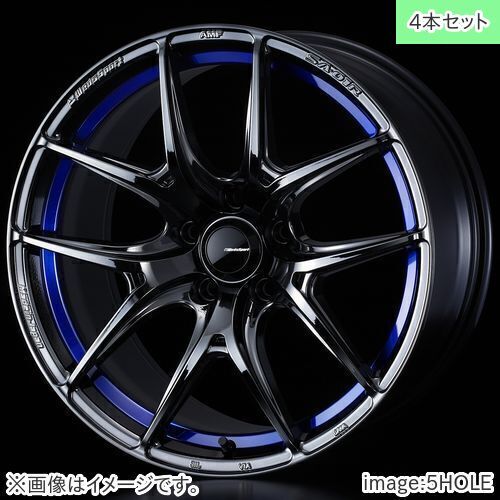 【個人宅発送可能】ウェッズ Weds 18X8.0J +42 5H 114.3 BLC II ホイール 4本セット WEDS SPORT SA-01R (74694)｜ＶＥＮＵＳ 90,169円