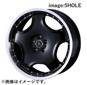【個人宅発送可能】 ウェッズ Weds 16X5.0J +45 4穴 PCD100 BLK/P ホイール 1本 NOVARIS ASSETE D1 ノヴァリス・アセット ディーワン (41849)｜ＶＥＮＵＳ