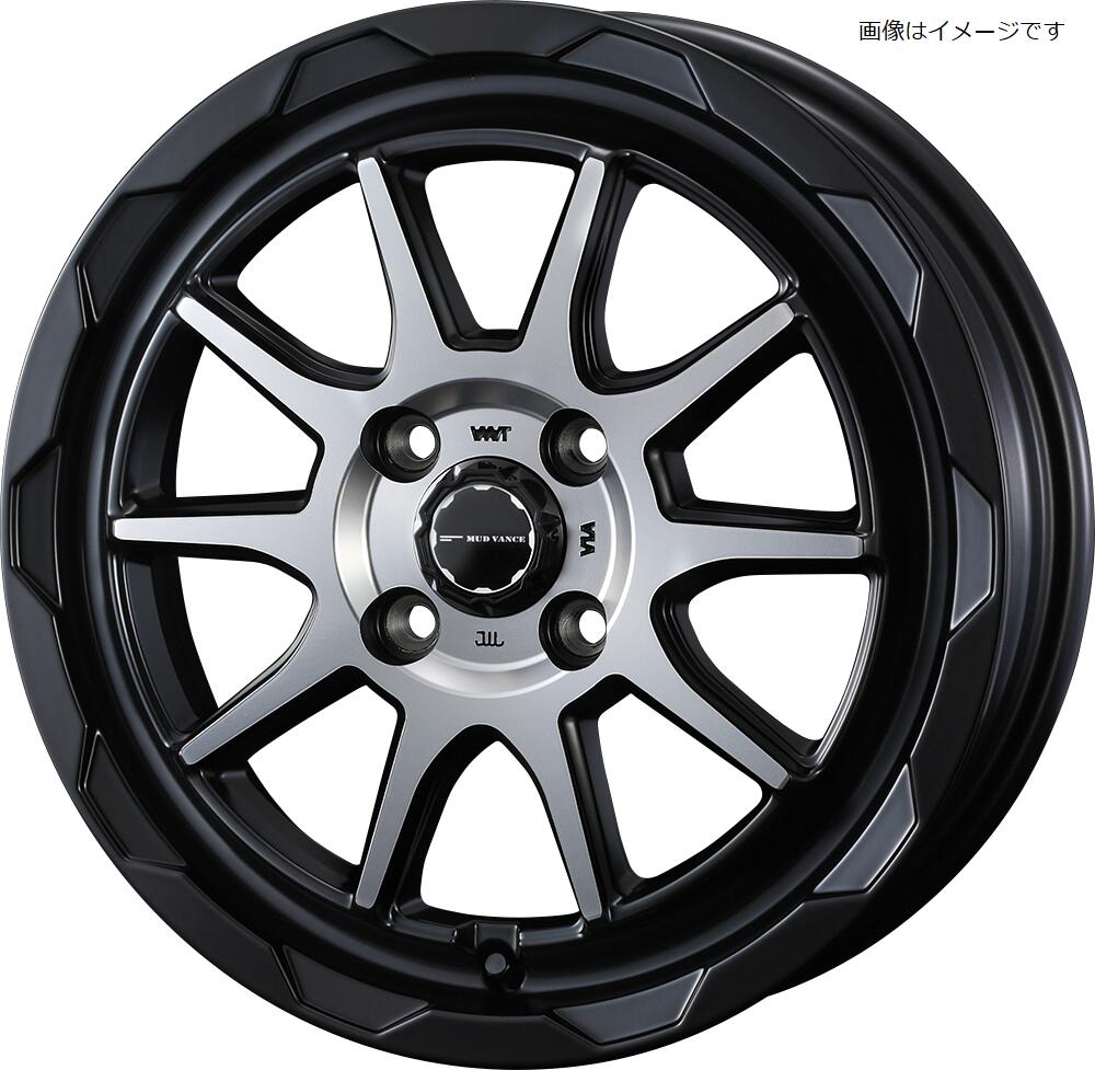 【個人宅発送可能】ウェッズ Weds 16X6.0J +40 4穴 PCD100 MBP ホイール 1本 WEDS ADVENTURE MUD VANCE 06 マッドヴァンス ゼロシックス (39817)|VENUS