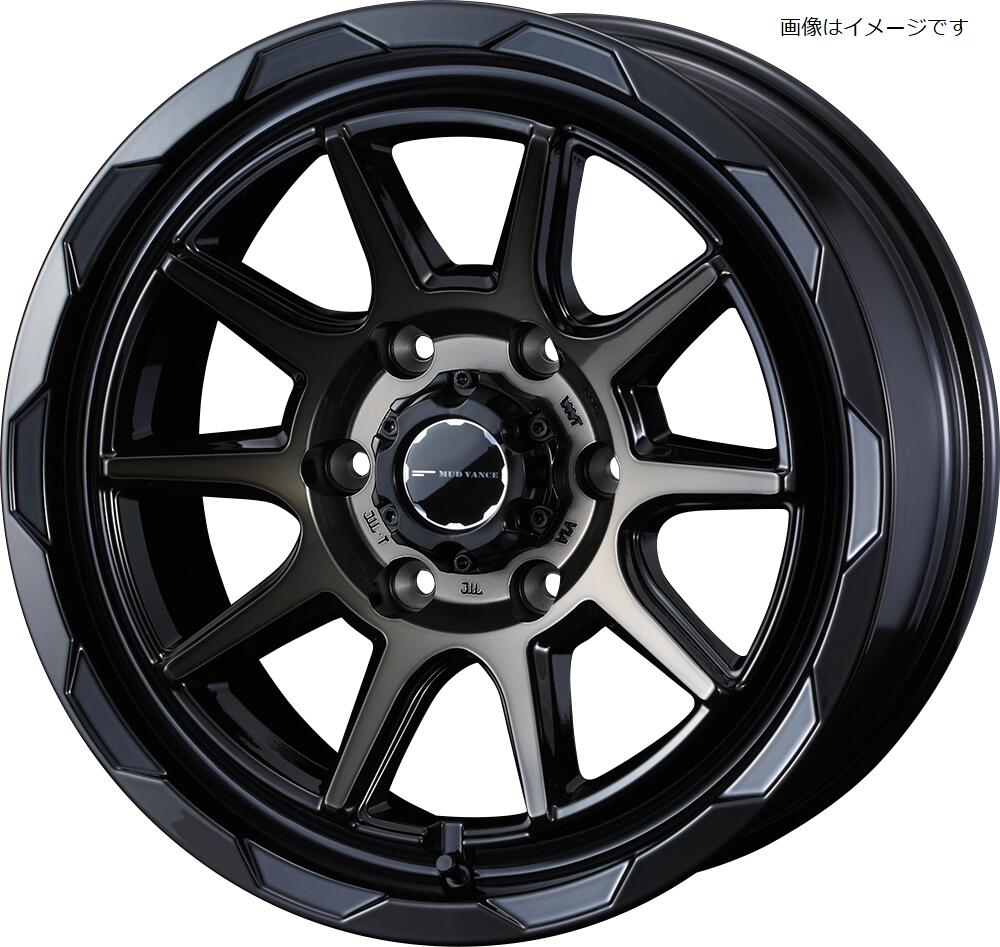 【個人宅発送可能】ウェッズ Weds 18X8.0J +20 6穴 PCD139.7 BPBR ホイール 1本 MUD VANCE 06 マッドヴァンス ゼロシックス (39828)｜ＶＥＮＵＳ