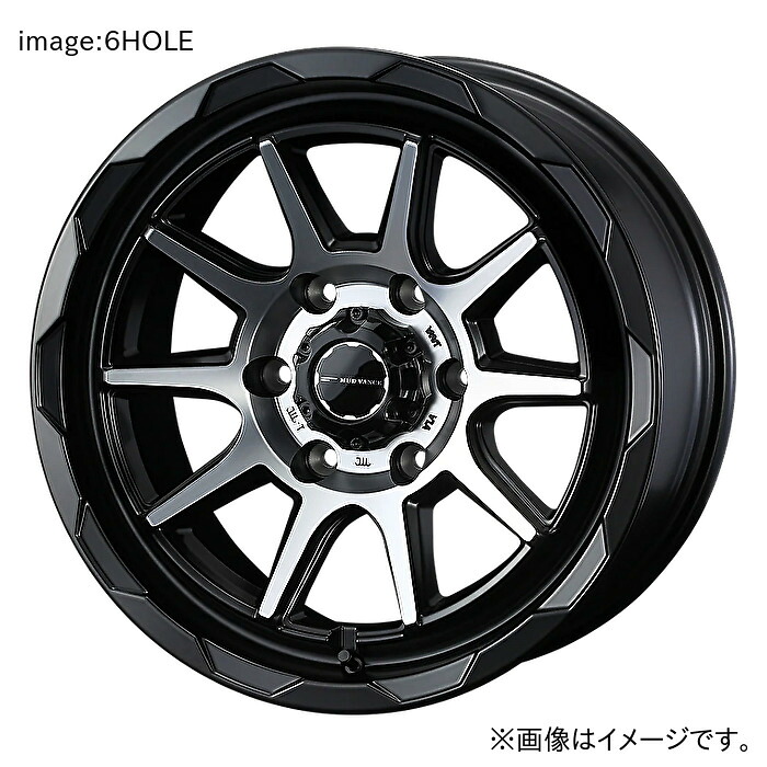 【個人宅発送可能】ウェッズ Weds 18X8.5J +50 6穴 PCD139.7 MBP ホイール 1本 WEDS ADVENTURE MUD VANCE 06 (42365)｜ＶＥＮＵＳ