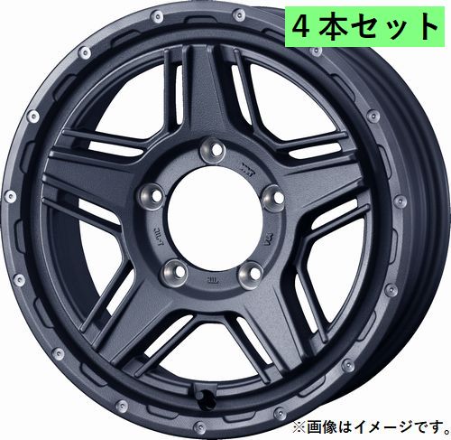 【個人宅発送可能】ウェッズ Weds 15X6.0J +00 5穴 PCD139.7 GRY ホイール 4本 MUD VANCE 07 マッドヴァンス ゼロセブン (40544)｜ＶＥＮＵＳ 50,530円