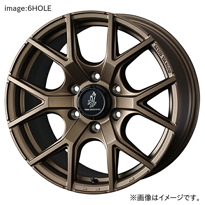 【個人宅発送可能】ウェッズ Weds 16X6.5J +38 6穴 PCD139.7 FMBR ホイール 1本 WEDS ADVENTURE MUD VANCE SD (42479) 18,662円