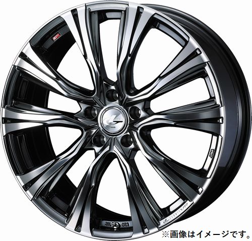 【個人宅発送可能】 Weds LEONIS VR 17×7.0J +47 5穴 PCD100 BMCMC ホイール 1本 レオニス ブイアール ウェッズ (41260)|VENUS