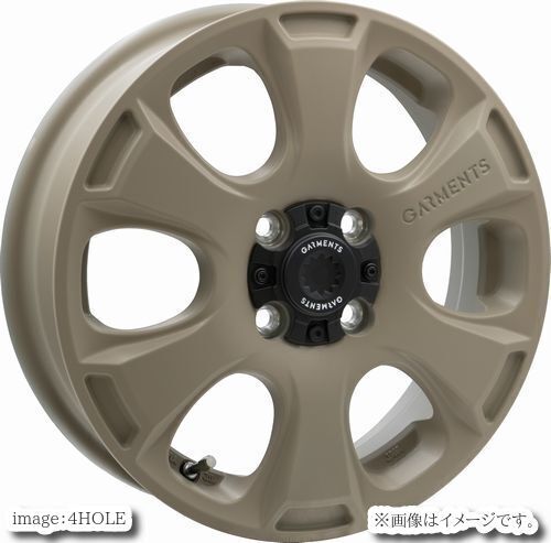 【個人宅発送可能】 ウェッズ Weds 14X4.5J +45 4穴 PCD100 BEG ホイール 1本 CROSSOVER GARMENTS STYLE-A クロスオーバー ガーメンツ (42080)|VENUS