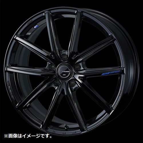 【個人宅発送可能】 ウェッズ Weds 20X8.5J +35 5穴 PCD114.3 PBK M14 ホイール 1本 LEONIS NAVIA 08 レオニス ナヴィア ゼロエイト (42208)