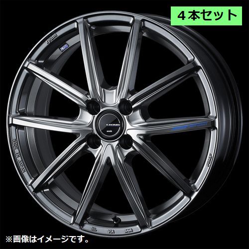 【個人宅発送可能】 ウェッズ Weds 16X6.0J +42 4穴 PCD100 PSB M12 ホイール 4本セット LEONIS NAVIA 08 レオニス ナヴィア ゼロエイト (42212)｜ＶＥＮＵＳ