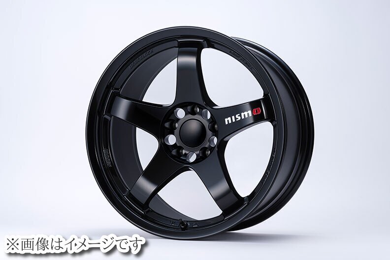 【数量限定】即納 新品 NISMO ニスモ LM GT4 19 × 9.5J Inset15 PCD114.3 5穴 ブラック GT-R 4本セット (4030S-RS220-BK)