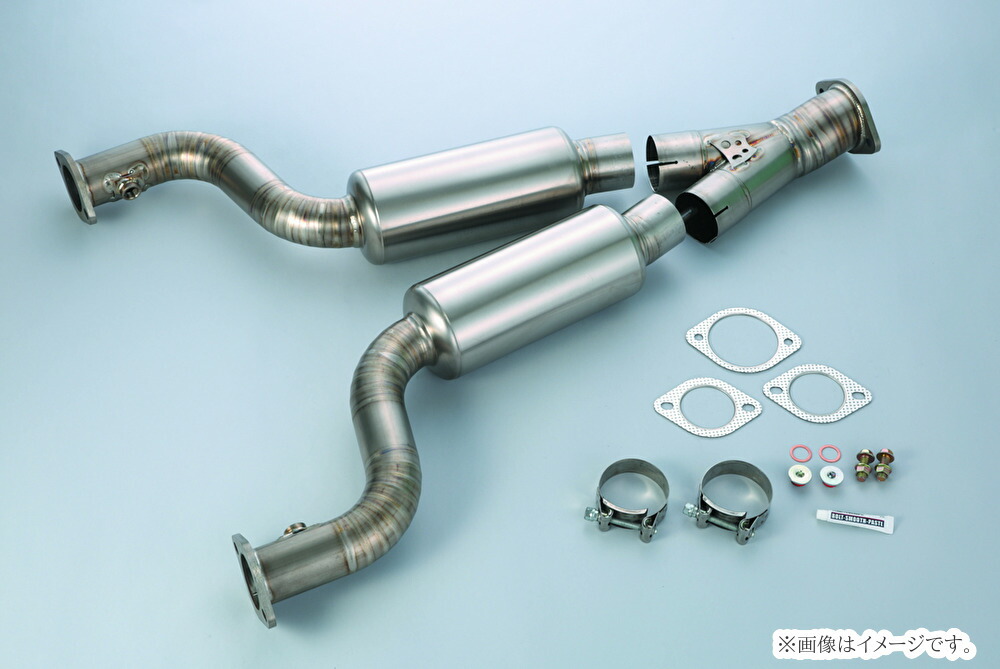 【個人宅発送可能】TOMEI 東名パワード Ti RACING チタニウム ミッドYパイプ NISSAN 日産 Z33 350Z Z34 370Z 【競技専用品】(431008)