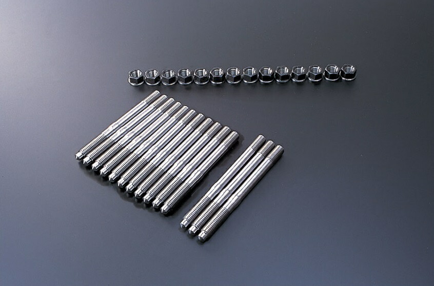 【個人宅発送可能】TOMEI 東名パワード MAIN STUDS SET メインスタッドボルト RB26DETT RB25DE(T) RB20DE(T) 強化ボルト (193013)｜ＶＥＮＵＳ