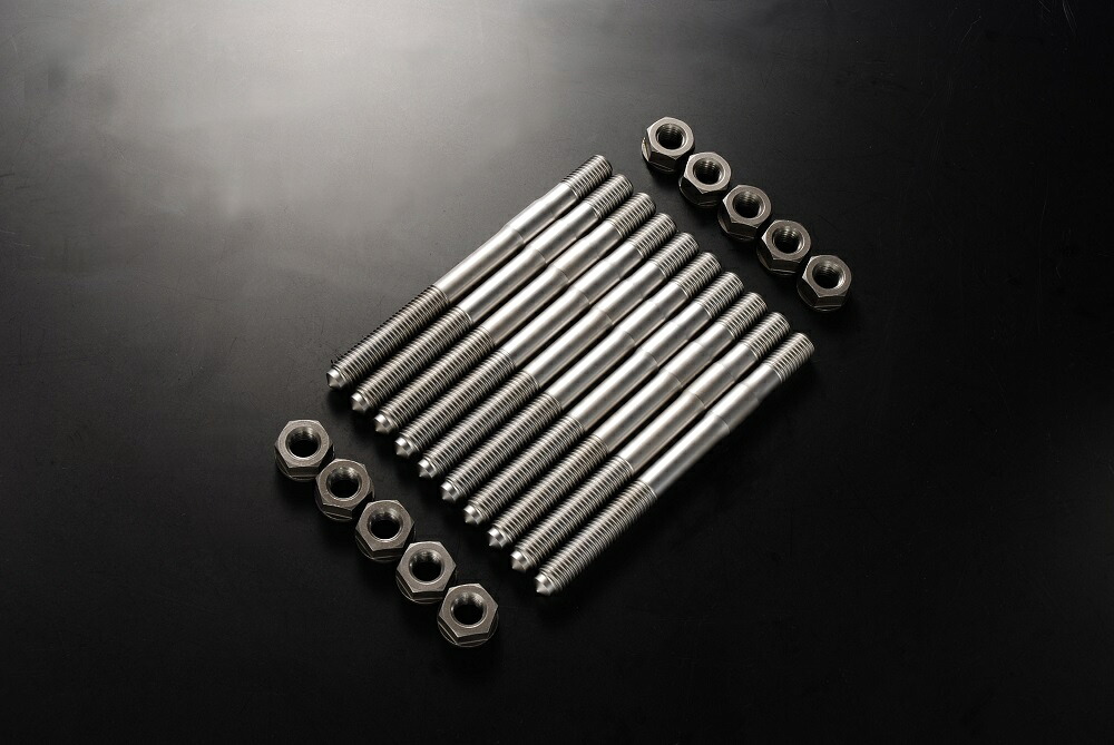 【個人宅発送可能】TOMEI 東名パワード MAIN STUDS SET メインスタッドボルト 4G63 EVO4- 強化ボルト (193022)｜ＶＥＮＵＳ