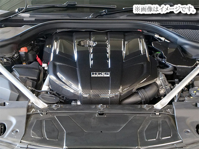 【個人宅発送可能】HKS カーボン エンジン カバー TOYOTA トヨタ GR スープラ DB02 DB06 B58B30B (70026-AT016)｜ＶＥＮＵＳ