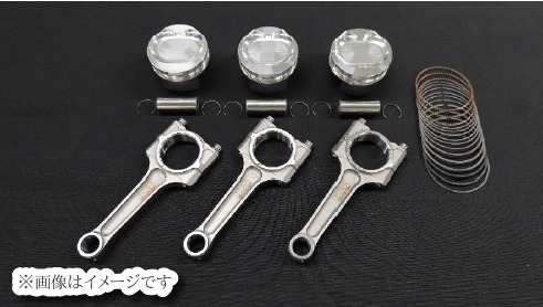 【個人宅発送可能】 HKS BCD PISTON + CONROD KIT S07A STEP3 Φ64 HONDA ホンダ ピストン コンロッド キット Φ64-Φ17 (21004-AH002) 145,200円