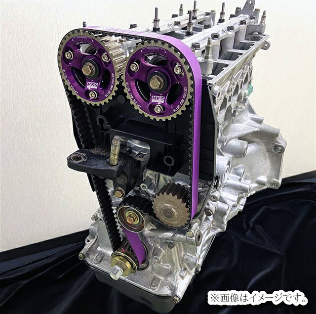 b16/b18カムプーリーを見せる！Bシリーズ対応EK9純正ヘッドカバー Bibian 比比昂 - 即納 B型エンジン クリアーカムギアカバー