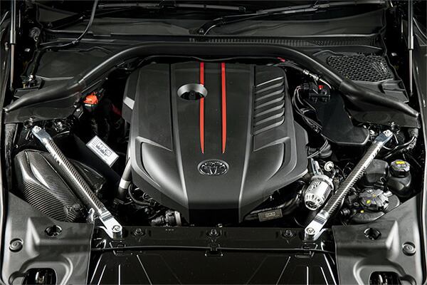 受注生産品【個人宅発送可能】HKS カーボンブレース HKS CARBON BRACE GR SUPRA A9# FULL SET TOYOTA トヨタ (83001-AT002)