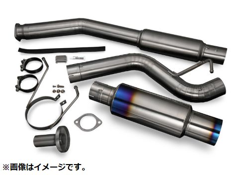 【個人宅発送可能】 リアルスピードエンジニアリング フルチタニウム マフラー フルチタン エキゾースト システム NISSAN 日産 GT-R BNR34 RB26DETT 【競技専用】(RB6090-NS05C)