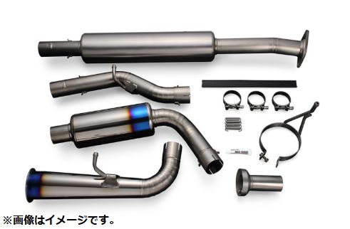 【個人宅発送可能】 リアルスピードエンジニアリング フルチタニウム マフラー フルチタン エキゾースト システム SUBARU スバル BRZ ZC6 FA20 TYPE-60S【競技専用】(RB6090-SB03A)