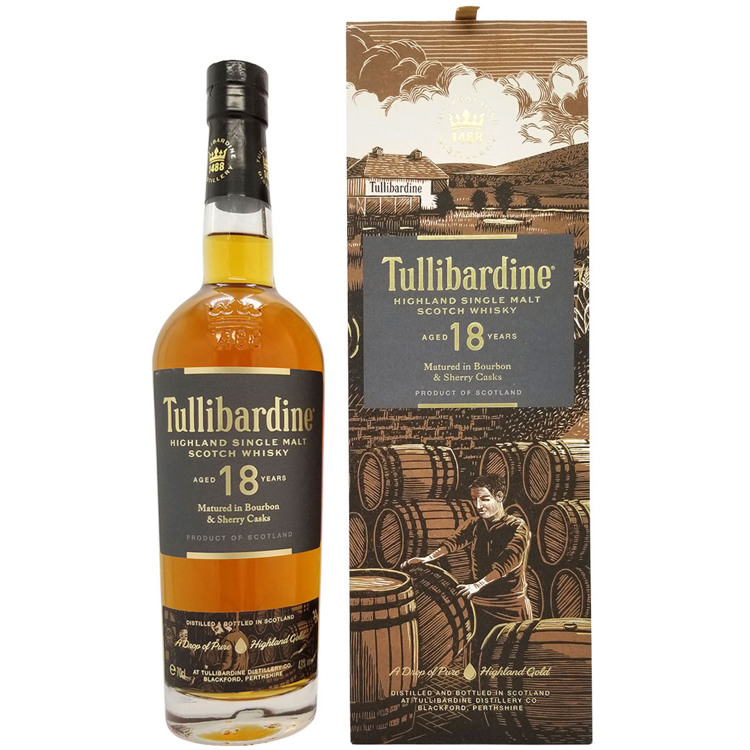 楽天市場】タリバーディン 18年 700ml 43％ 箱付 シングルモルト