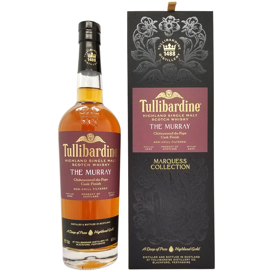 タリバーディン ザ マーレイ シャトー ヌフ デュ パプ カスク フィニッシュ ハイランド シングルモルト 46度 箱付 正規品 700ml 【スコッチウイスキー】 ハイランド ^YCTBMCJ0^