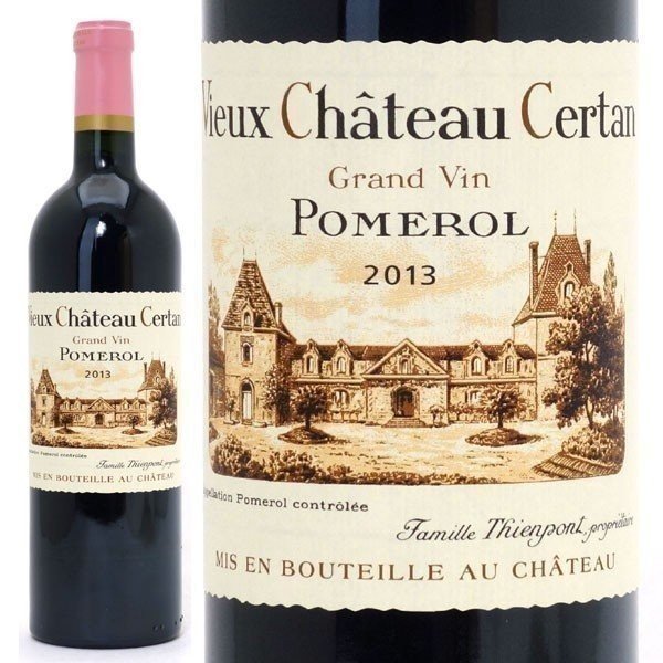[2013] ヴュー シャトー セルタン 750ml (ポムロル ボルドー フランス) 赤ワイン コク辛口 ワイン ^AMVH0113^