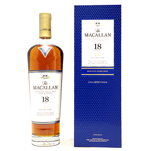 マッカラン ダブルカスク 18年 MACALLAN 箱付き | bjland.ws