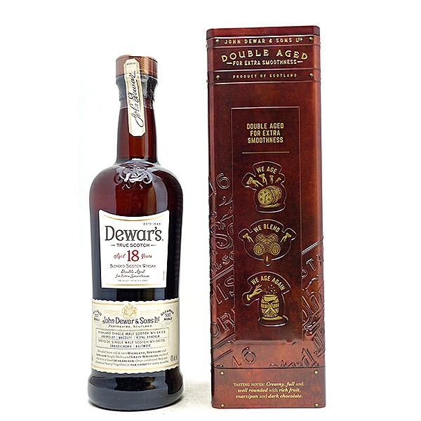 デュワーズ 18年 40度 700ml 箱付 正規品 スコッチウイスキー ブレンデッド ^YCDS18Z0^｜ヴェリタス～輸入直販ワイン専門店