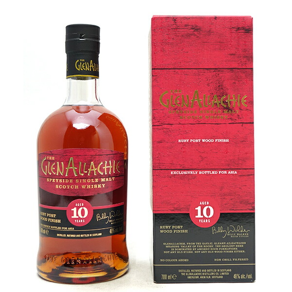 グレンアラヒー 10年 シングル モルト ルビー ポート ウッド フィニッシュ 48度 箱付 700ml 正規品 スコッチウイスキー スペイサイド ^YCGHRPJ0^