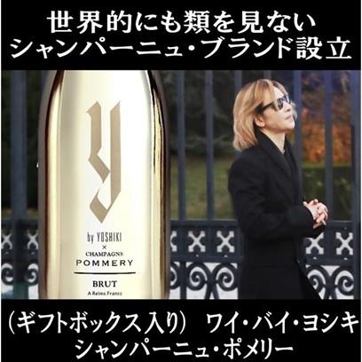 17710円 (YOSHIKIが手掛けるシャンパン) ワイ バイ ヨシキ x