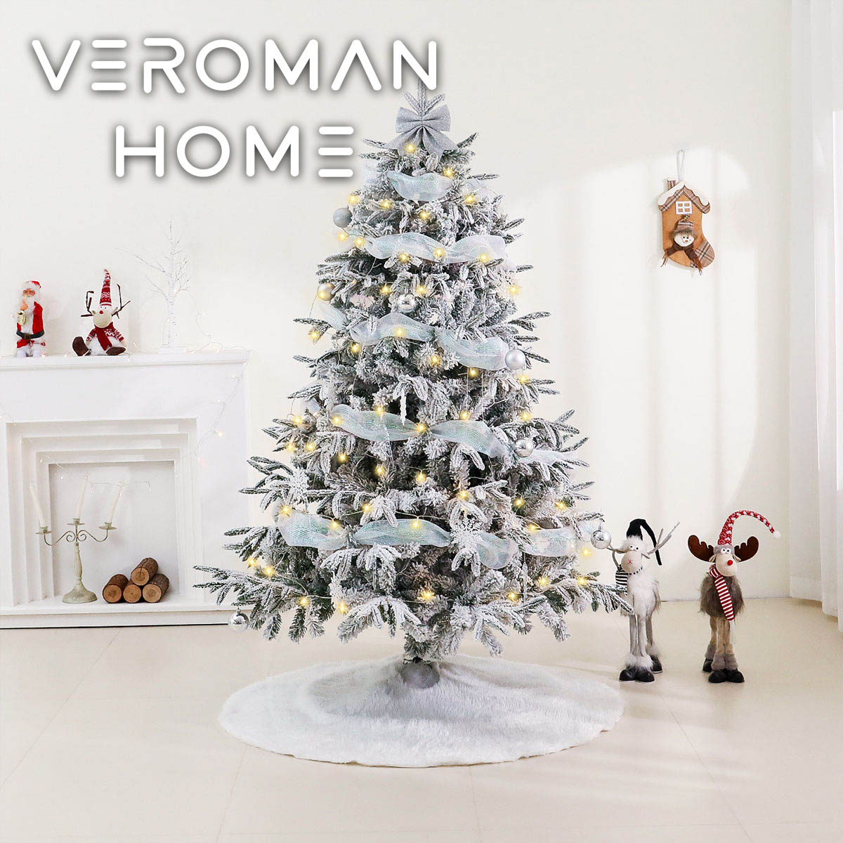 クリスマスツリー [クリスマスフォールディングスノーツリー] 150cmおまけ付 クリスマスツリー [クリスマスフォールディングスノーツリー] 150cm