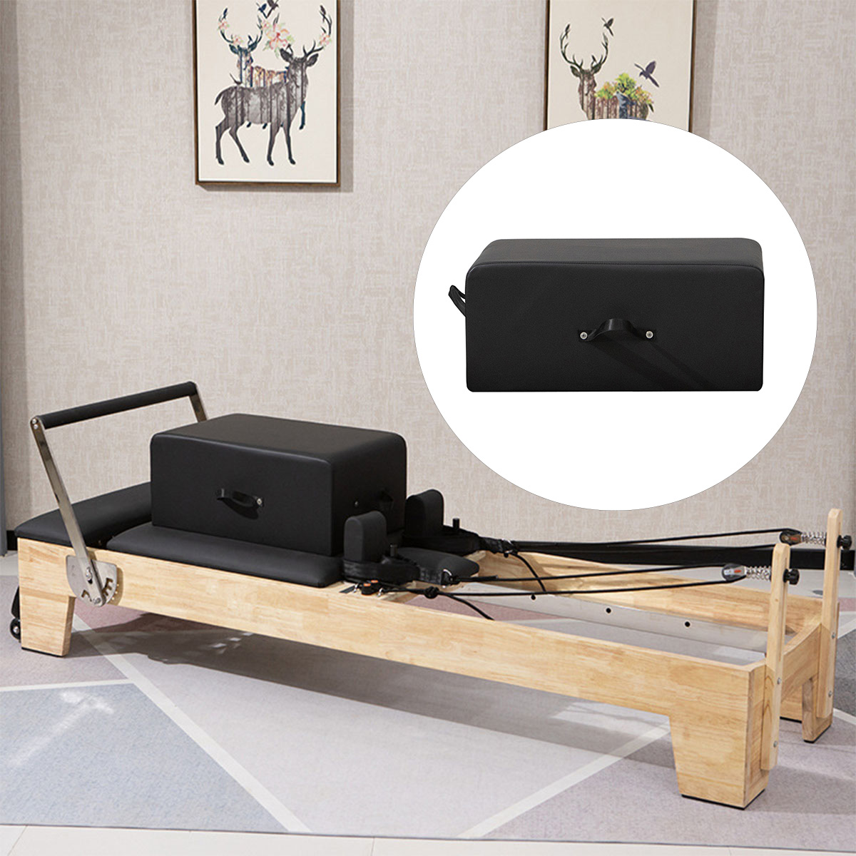 楽天市場】[パーツ] VeroMan ピラティスマシン ボックス パーツ 木製