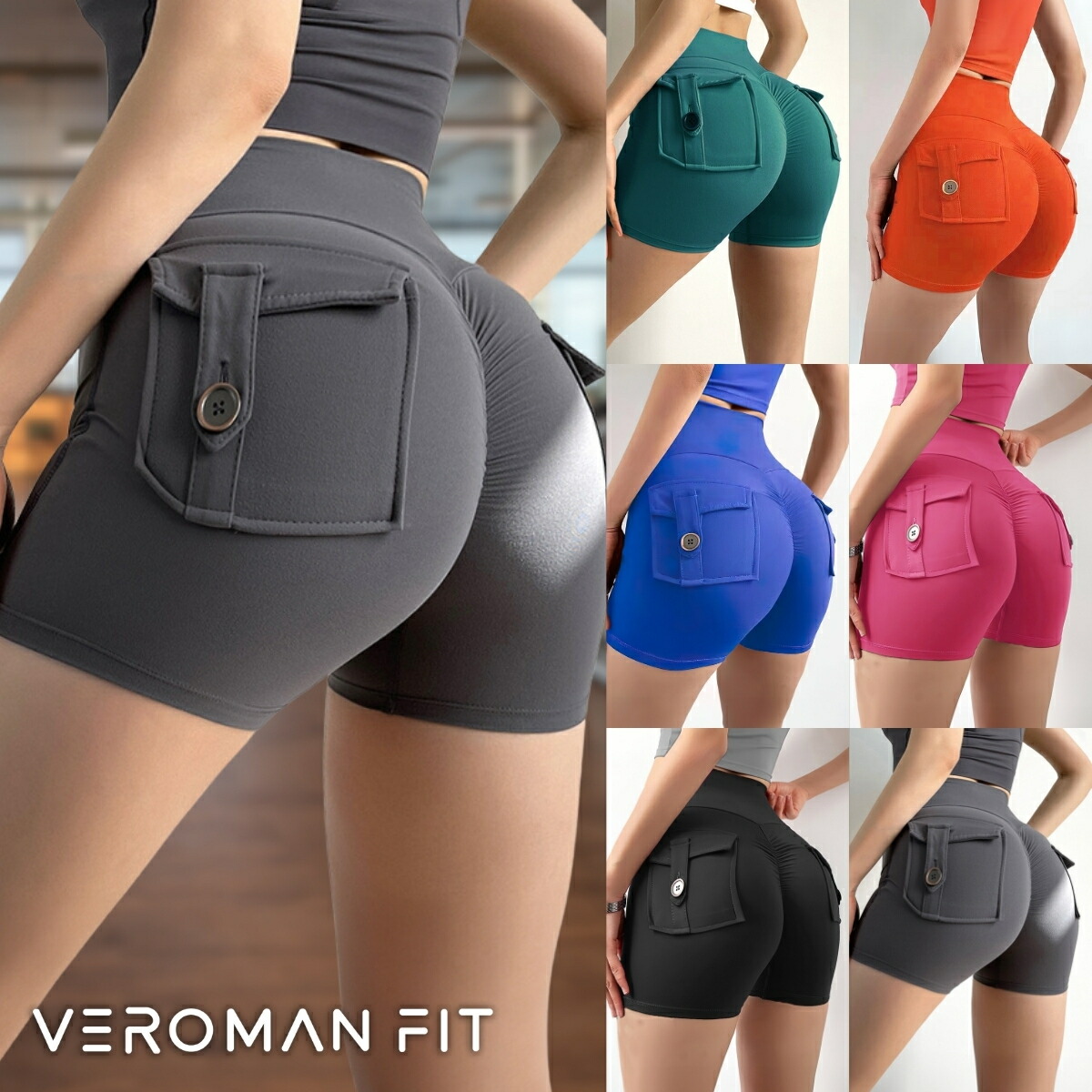 楽天市場】レギンス ショート丈 美尻 トレーニング ジム レディース