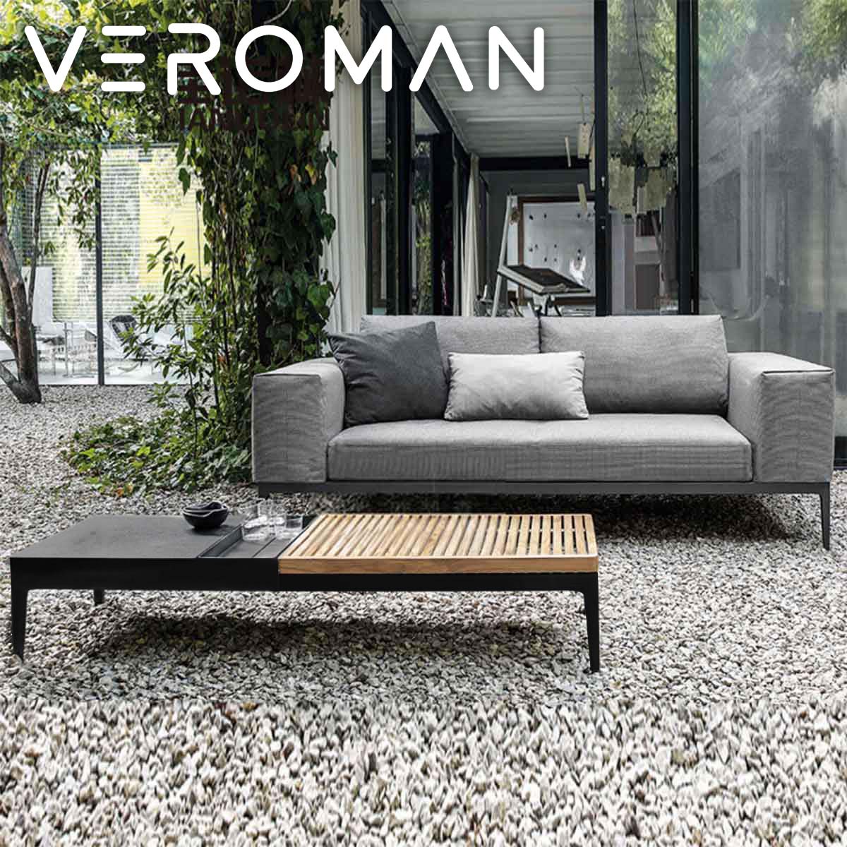 VeroMan 置き目速見表 速見表 チーク材 矩形 取り合わせ大まか アウトドア インドア 室外 室内 スウィミングプール側面 庭 韓国室内装飾