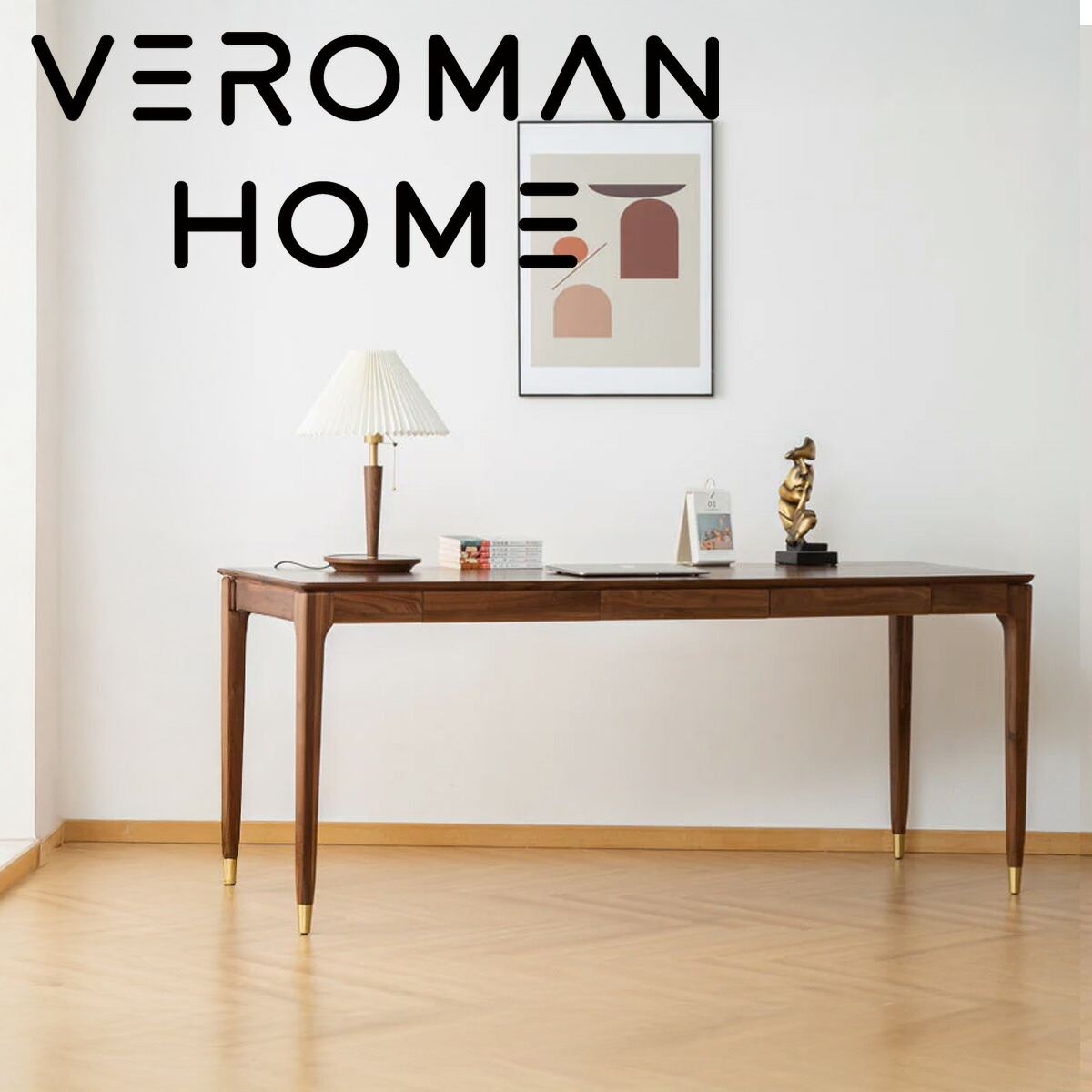 VeroMan 速見表 今めかしい ウォール中毒者純一無雑 シングル事務机 抽き出し付き添い人 在宅細工物 学びとる用パソコン速見表 リビング 臥し所相応う 韓国室内装飾 [高さ75cmx幅60珊]