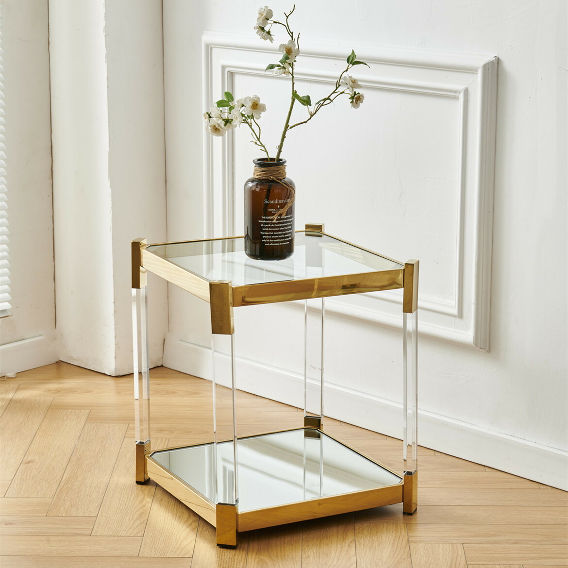 楽天市場】[ゴールド 90x90x45cm] VeroMan ローテーブル テーブル