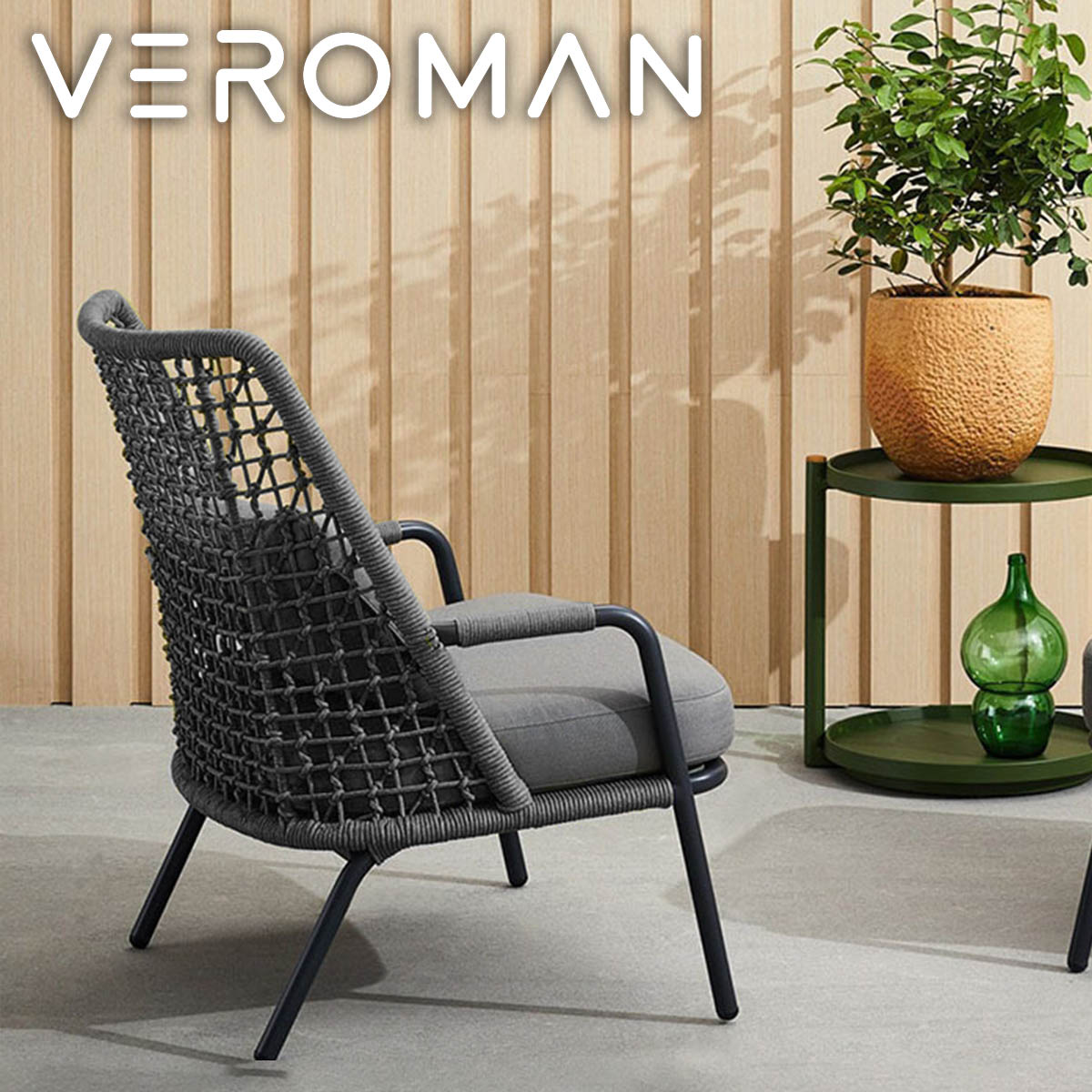 VeroMan チェア 椅子 ラタン編み ラタン編みチェア 藤編み 藤 アジアン ソファ アウトドア インドア 屋外 室内 プールサイド 庭 韓国インテリア 韓国家具 [横幅70cm 高さ90cm]
