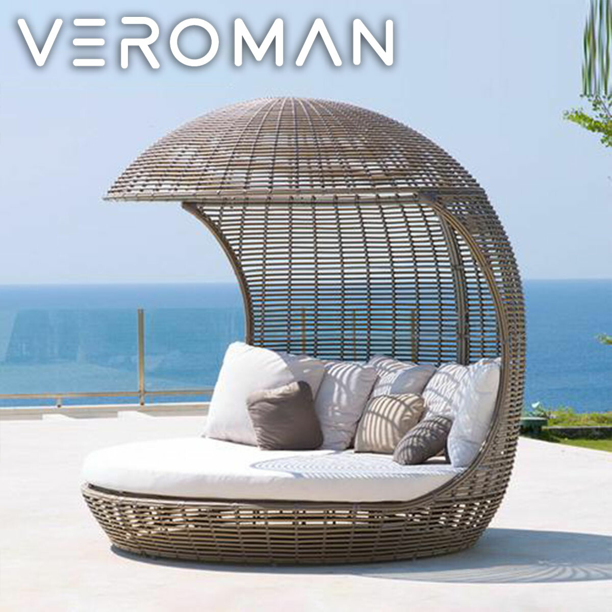 楽天市場】[直径1.8m] ベッドソファ ソファ ベッド デイベッド グラン