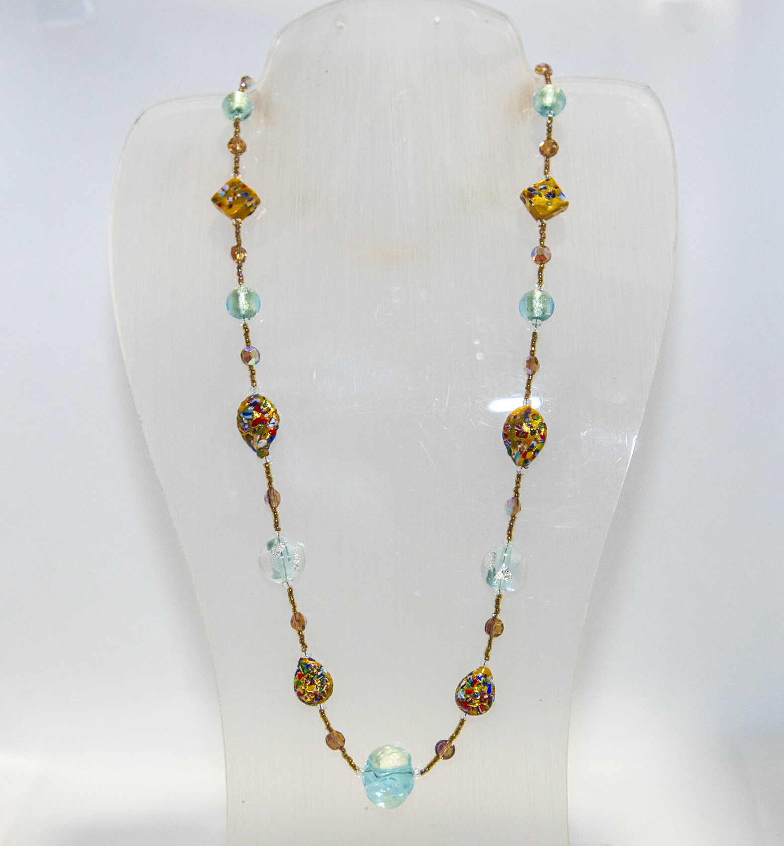 オリジナルビーズネックレス　ハンドメイド　カスタム可能 007d8d58650ba26cf2afc098936785