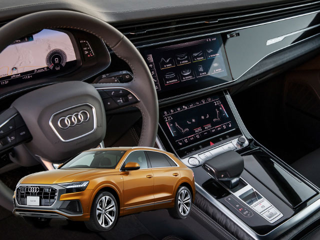 AUDI TYPE-RX5H ver.5 現行 A4 A3 A4 A5 Q3 Q5 2019年～ A6 A7 A8 Q7 Q8 デュアルモニター用 AVインターフェイス HDMIダイレクト入力 CARPLAY対応 ミラーリング｜emilystyle