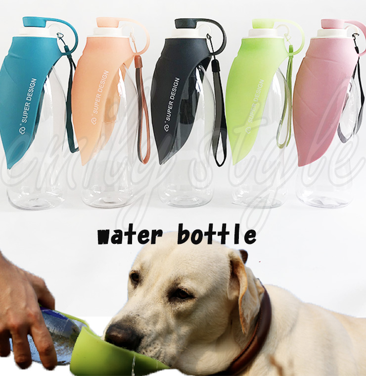 【楽天市場】ペット用携帯ボトル おしゃれな ウォーターボトル 給水ボトル ペット 犬 猫 水入れ 水飲み シリコン